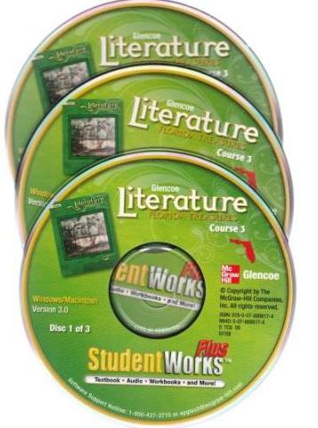 Glencoe Literature: Florida Treasures Course 3 StudentWorks Plus