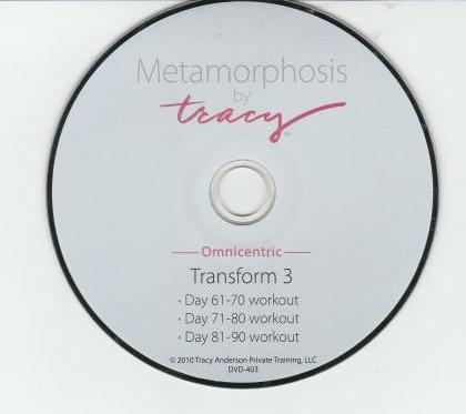 Tracy Anderson Method: Metamorphosis Omnicentric: Transform 3 No Artwork