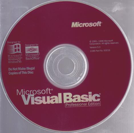 Microsoft Visual Basic 5.0 Pro – NeverDieMedia