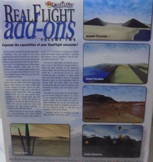 RealFlight 2 Add-Ons – NeverDieMedia