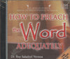 How To Preach The Word Adequately 2-Disc Set w/ Cracked Case