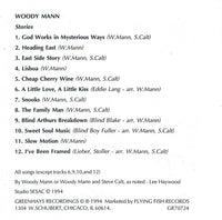 Woody Mann: Stories Autographed