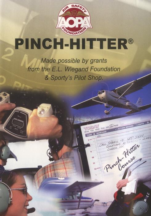 Air Safety Foundation: Pinch-Hitter Course
