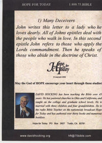 The Book Of 2 John Part 1