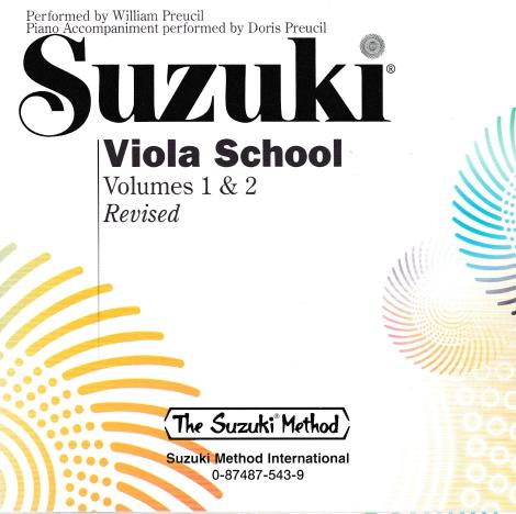 Suzuki Viola School Volume 1 & 2 Revised