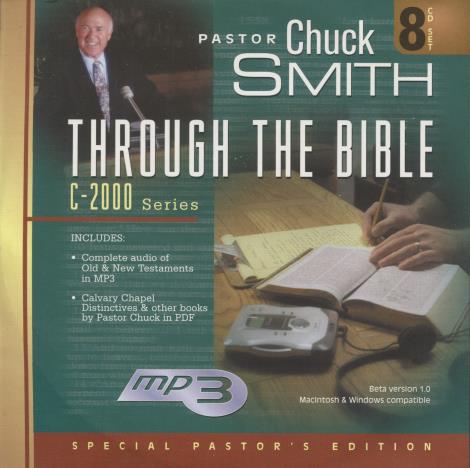 Through The Bible: Complete Audio Bible Commentary C-2000 Special Pastor's 8-Disc Set
