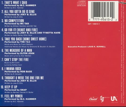 Rocky V Music From And Inspired By The Motion Picture NeverDieMedia