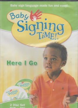 Baby Signing Time: Here I Go DVD & CD 2-Disc Set