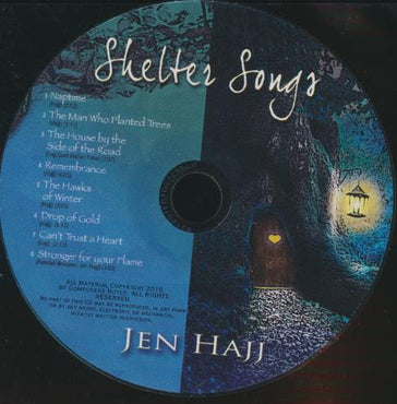 Jen Hajj: Shelter Songs w/ No Artwork