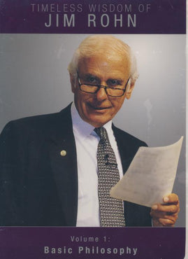 Jim Rohn: Timeless Wisdom Of Jim Rohn: Basic Philosophy Volume 1 Incomplete 3-Disc Set