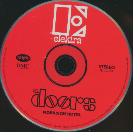 The Doors: Morrison Hotel w/ Back Artwork