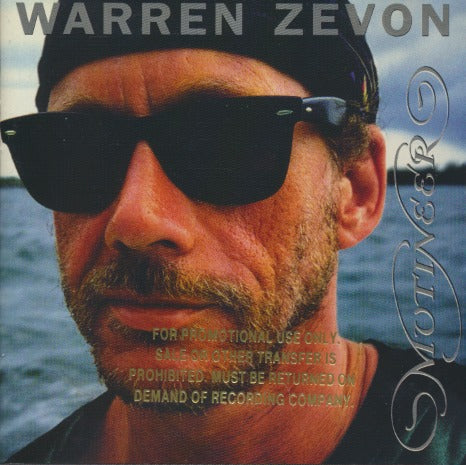 Warren Zevon: Mutineer w/ Promo Stamped Artwork