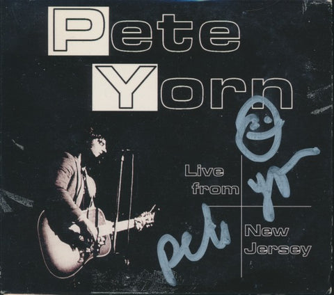 Pete Yorn: Live From New Jersey Signed 2-Disc Set