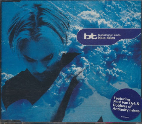 BT Featuring Tori Amos: Blue Skies 5-Track Maxi-Single w/ Hype Sticker