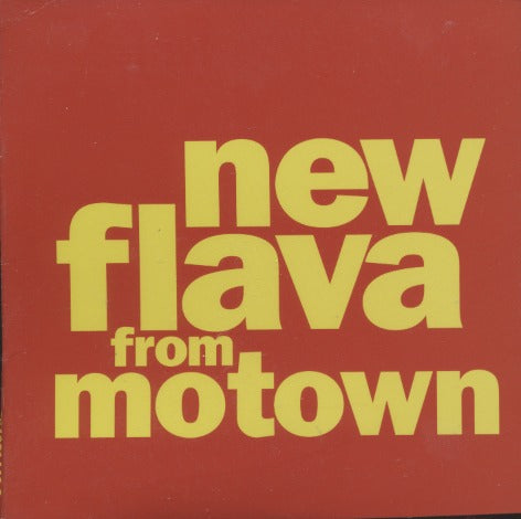 New Flava From Motown 13-Track Promo w/ Cut Artwork