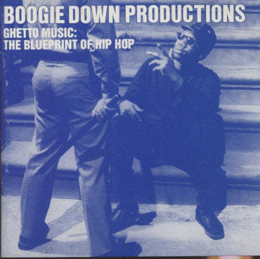 Boogie Down Productions: Ghetto Music: The Blueprint Of Hip Hop 6-Track Promo w/ Front Artwork