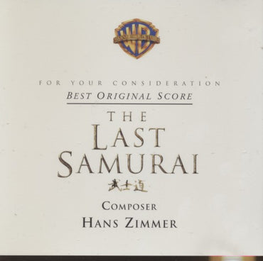 The Last Samurai: Best Original Score 11-Track FYC w/ Front Artwork