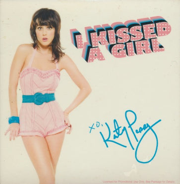Katy Perry: I Kissed A Girl 1-Track Promo w/ Licensing Sticker