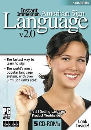 Instant Immersion: American Sign Language 2.0 5-Disc Set