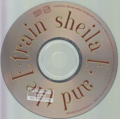 Sheila E. And The E-Train: Writes Of Passage Promo Stamped