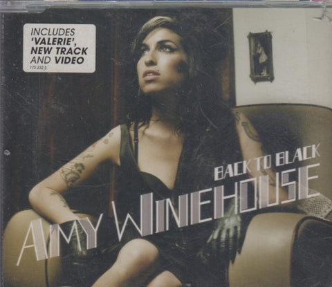 Amy Winehouse: Back To Black 4-Track Maxi-Single w/ Hype Sticker & Cracked Case