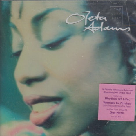 Oleta Adams: The Very Best Of w/ Hype Sticker, Drill Hole, & Cracked Case