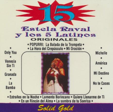Estela Raval Y Los 5 Latinos: 15 Originales