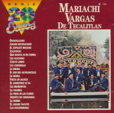 Mariachi Vargas De Tecalitlan: Serie 20 Exitos
