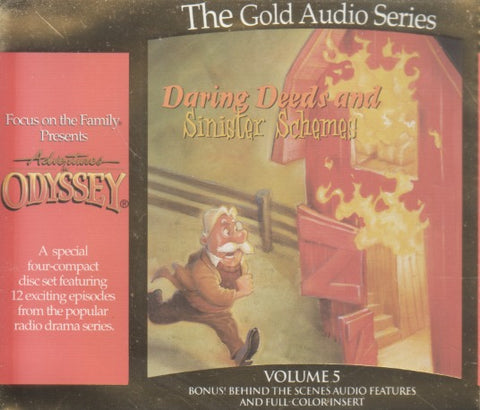 Adventures In Odyssey: Daring Deeds And Sinister Schemes Volume 5 4-Disc Set