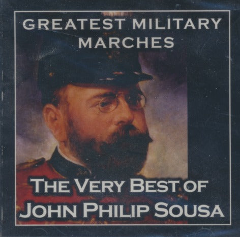 John Philip Sousa & United States Marine Band: Greatest Military Marches w/ Cracked Case