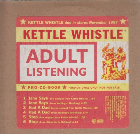 Jane's Addiction: Kettle Whistle 6-Track Promo