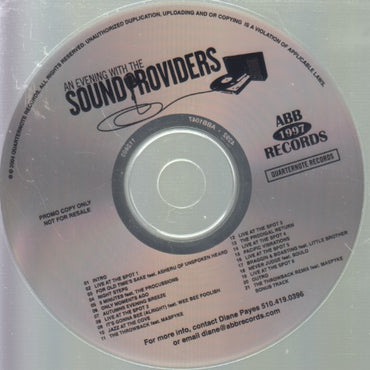 An Evening With The Sound Providers 21-Track Promo w/ No Artwork