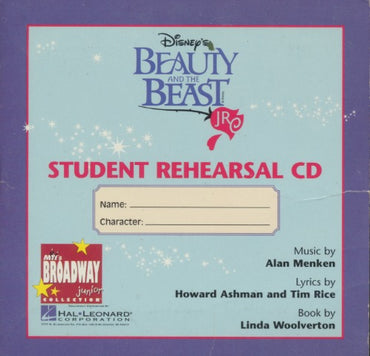 Disney's Beauty And The Beast Jr: Student Rehearsal CD