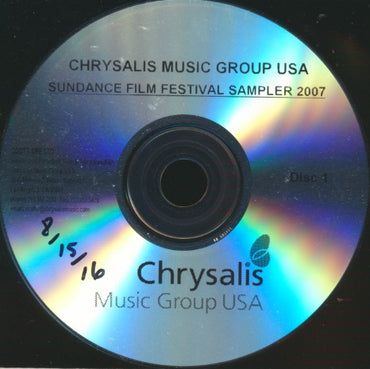 Chrysalis Music Group USA: Sundance Film Festival 2007 Sampler Disc 1