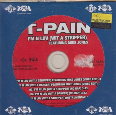 T-Pain: I'm N Luv (Wit A Stripper) 5-Track Promo