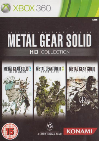Metal Gear Solid HD Collection PAL 2-Disc Set w/ Manual
