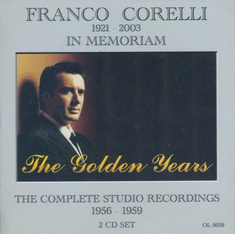 Franco Corelli: The Golden Years 2-Disc Set