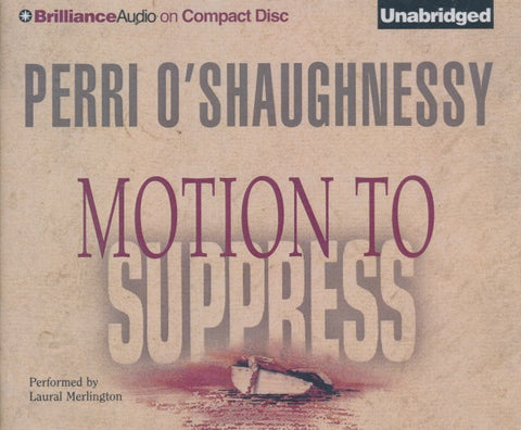 Motion To Suppress Unabridged 12-Disc Set