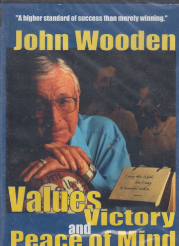 John Wooden: Values Victory And Peace Of Mind
