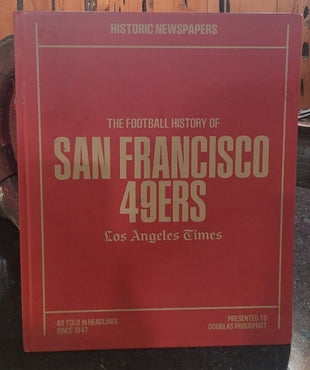 Historic Newspapers: The Football History Of San Francisco 49ers: Los Angeles Times