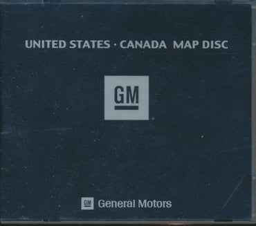 General Motors United States & Canada Map Disc 2.0