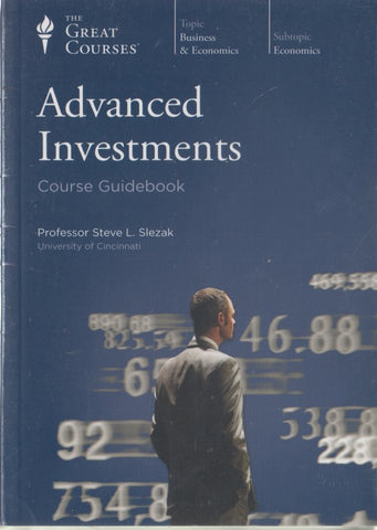 The Great Courses: Advanced Investments 4-Disc Set w/ Course Guidebook