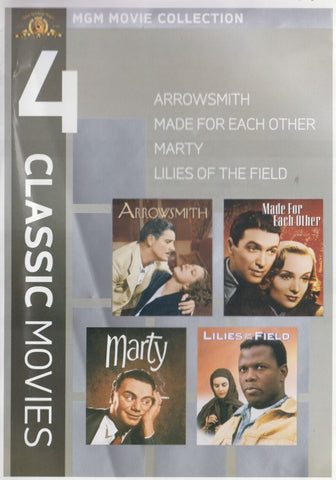 MGM Movie Collection: 4 Classic Movies 2-Disc Set