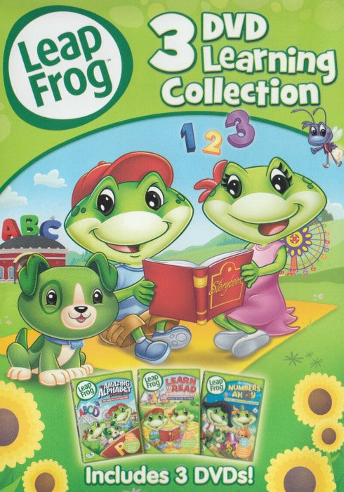 LeapFrog 3 DVD Learning Collection 3-Disc Set – NeverDieMedia