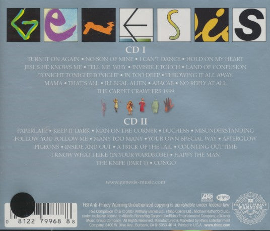 Genesis: Turn It On Again: The Hits The Tour Edition 2-Disc Set