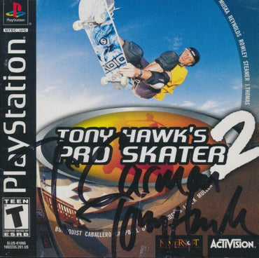 Tony Hawk's Pro Skater 2 Signed