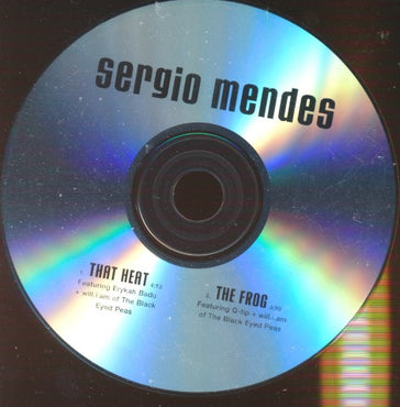 Sergio Mendes: That Heat / The Frog 2-Track Promo w/ No Artwork