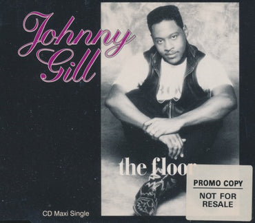Johnny Gill: The Floor w/ Promo Stickered Artwork