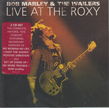 Bob Marley & The Wailers: Live At The Roxy 2-Disc Set w/ Hype Sticker