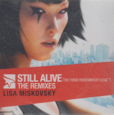 Lisa Miskovsky: Still Alive: The Remixes 5-Track Promo w/ Licensing Sticker & Cracked Case